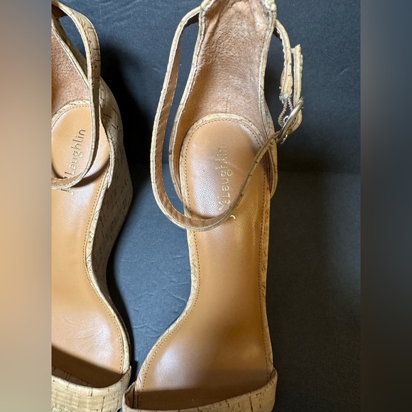 J McLaughlin Middleton Cork Wedges Sandals size 10 - Picture 8 of 10